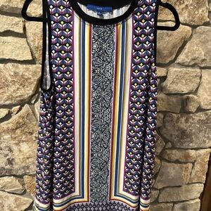 Apt. 9 Vibrant Patterned Tank Top